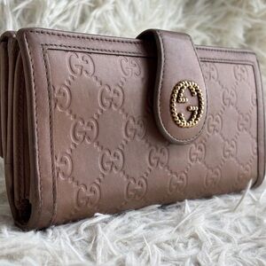 Gucci Brown Leather Wallet